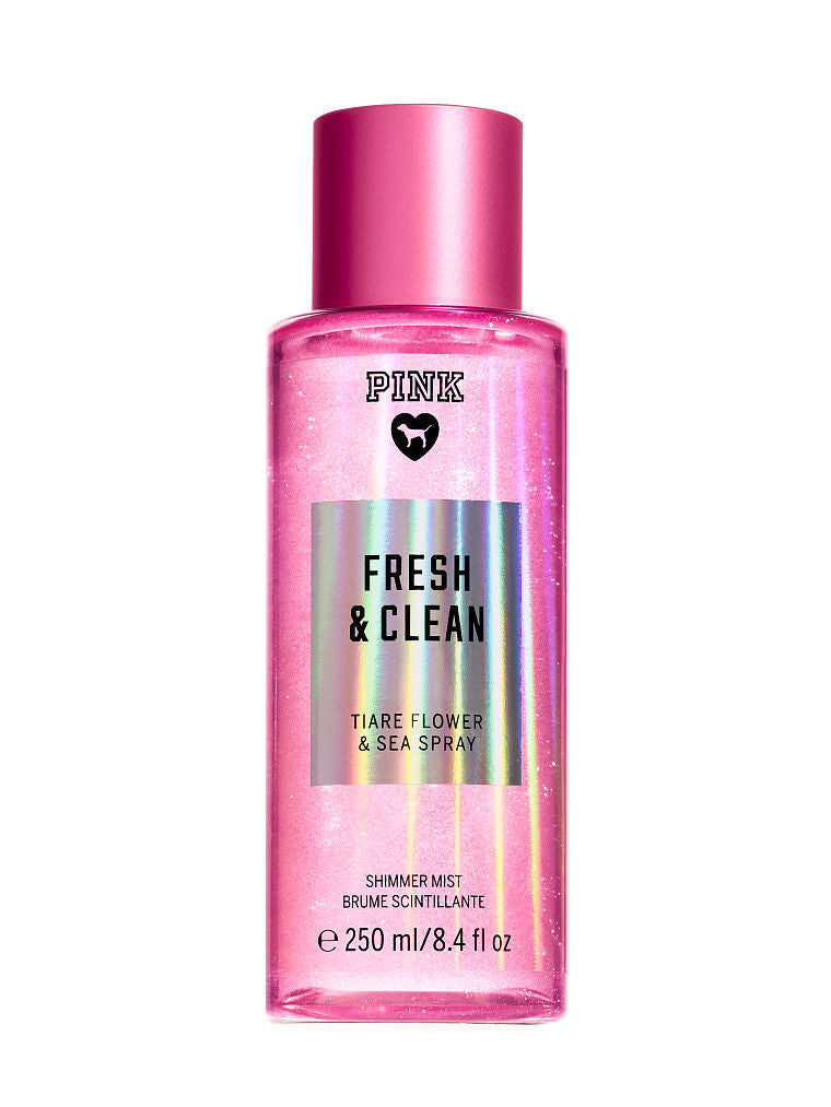 Victoria's Secret PINK - FRESH & CLEAN SHIMMER - Body Mist