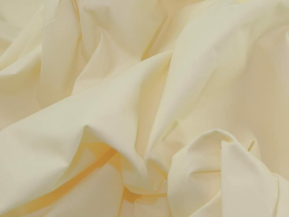 96"/243cm Extra Wide Sheeting Curtain Lining Fabric - Ivory- Per Metre