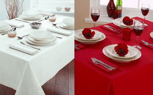 Pure Cotton Drill Table Cloth and Napkins set