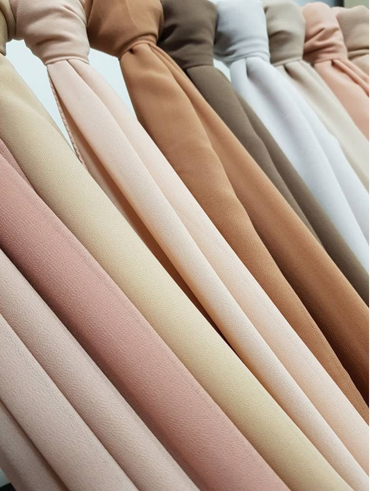 Chiffon Georgette Premium Quality Scarf