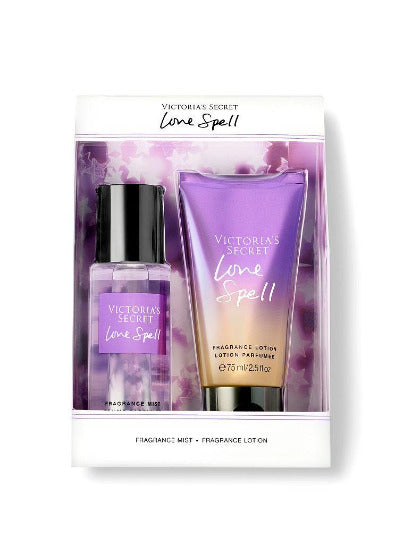 Victoria's Secret - LOVE SPELL Mini Fragrance Mist & Lotion - Gift Set