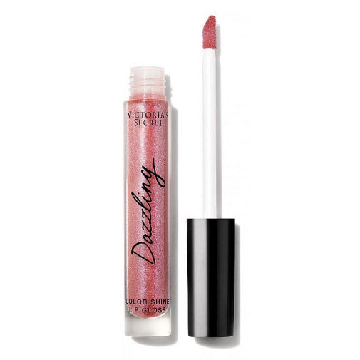 Victoria's Secret - DAZZLING - Color Shine Lip Gloss (Sheer Hibiscus With Iridescent Shimmer)