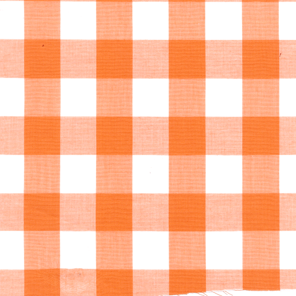 Orange Gingham