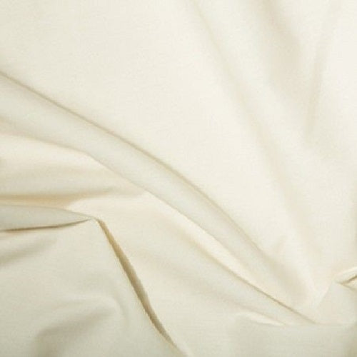 Cream Sheeting Curtain Lining Fabric - Extra Wide 96"